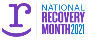 national recovery month 2021 logo